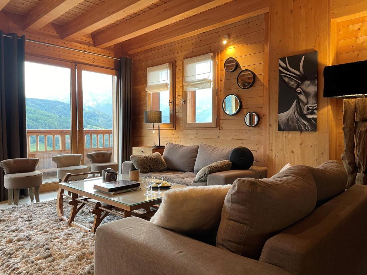 Chalet & Spa Alpaga Manigod Exterior foto