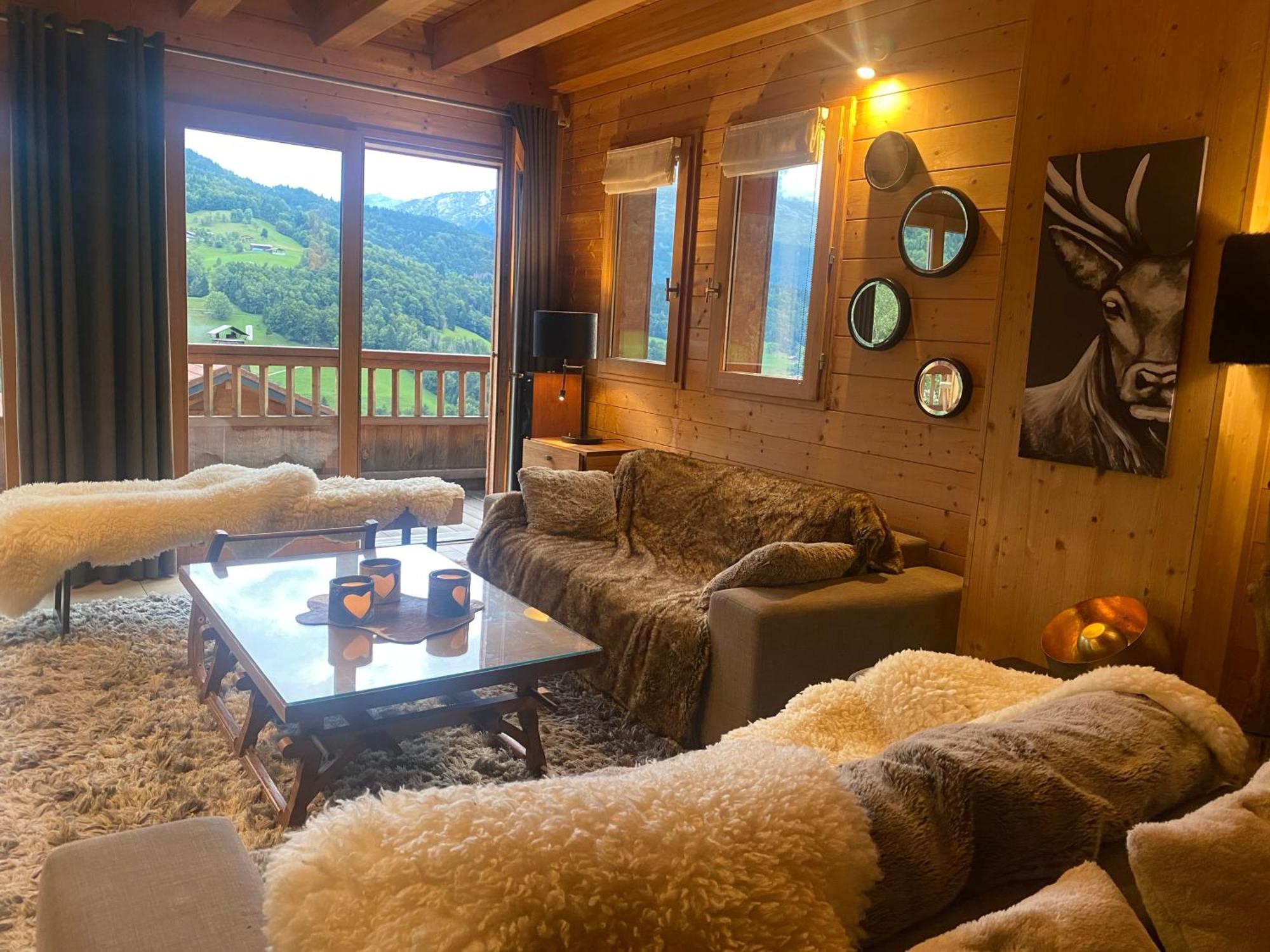 Chalet & Spa Alpaga Manigod Exterior foto